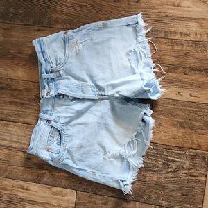 We the Free Distressed Denim shorts size 25